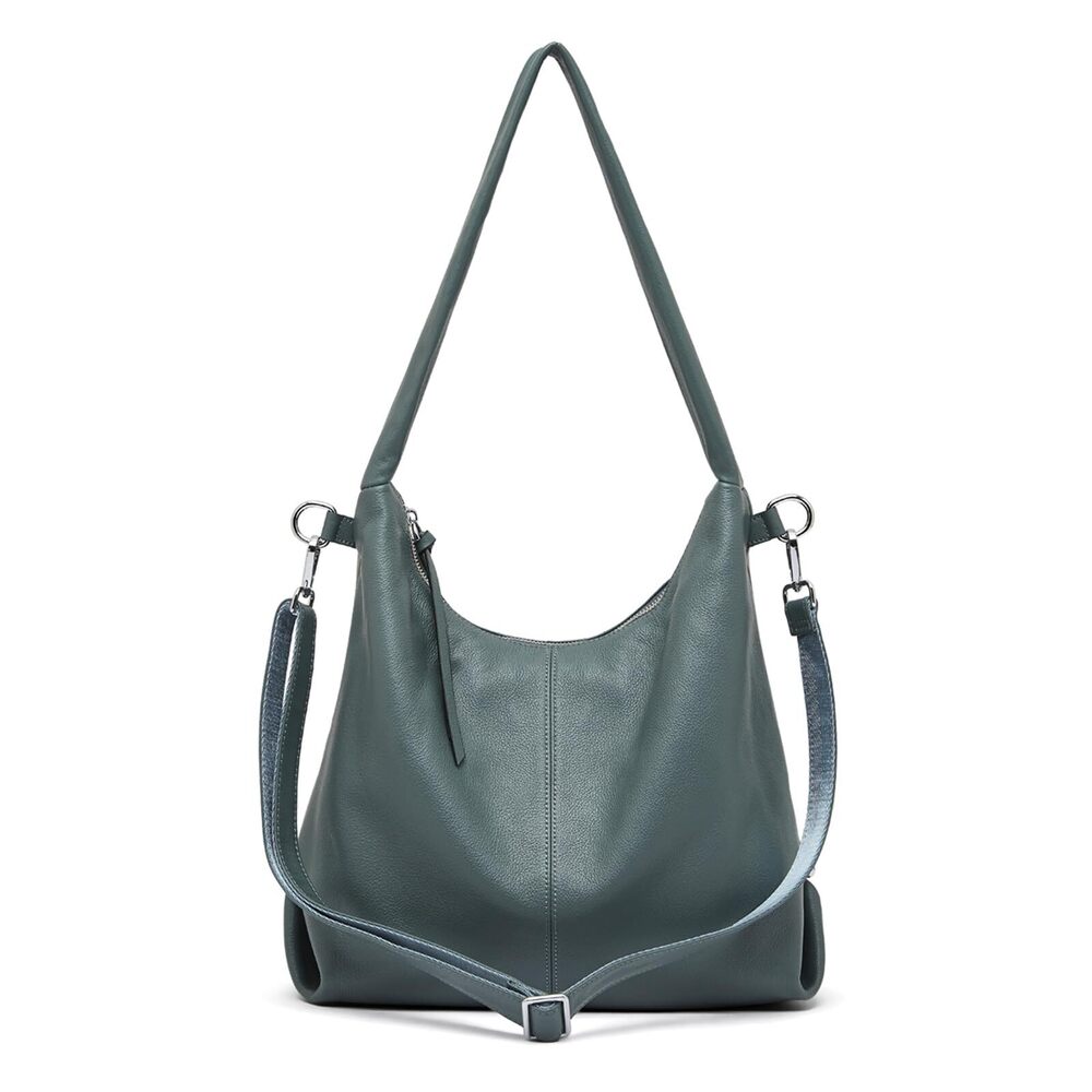 5586 Leather Hobo Bags, Tote Bag , Slouchy Shoulder Purse, Crossbody
